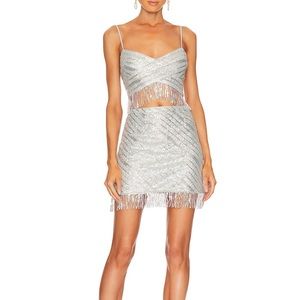 Saylor Persephone Top and Mini Skirt Set